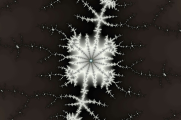 mandelbrot fractal image named Night