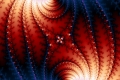 Mandelbrot fractal image Night and Day