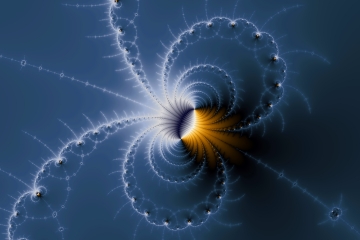mandelbrot fractal image named Night Flight
