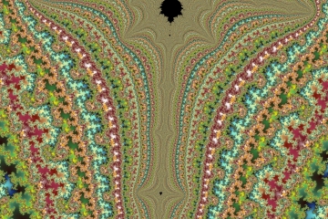 mandelbrot fractal image named North point