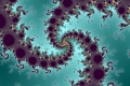 Mandelbrot fractal image Ocean dragon