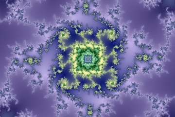 Mandelbrot fractal image named Ocean palace by Tanta mandelbrot fractal image named Ocean palace