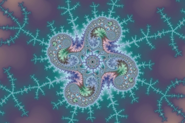 mandelbrot fractal image named octopus II