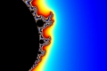 Mandelbrot fractal image off orbit