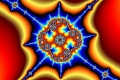 Mandelbrot fractal image one-around