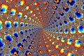 Mandelbrot fractal image Optic effect