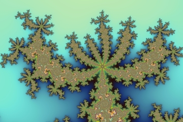 Mandelbrot fractal image named Palm by Tanta mandelbrot fractal image named Palm