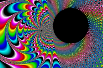 mandelbrot fractal image named Peacock-A-Delic