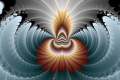 Mandelbrot fractal image peacock 1