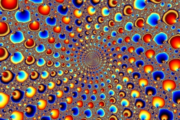 mandelbrot fractal image named peacock tail