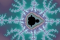 mandelbrot fractal image pendant
