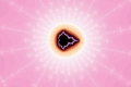 Mandelbrot fractal image perfect star
