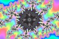Mandelbrot fractal image performing arts