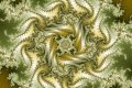 Mandelbrot fractal image peridot