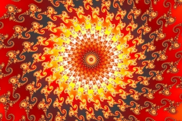 mandelbrot fractal image named persian sun
