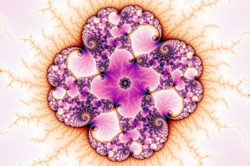 mandelbrot fractal image named Petallic