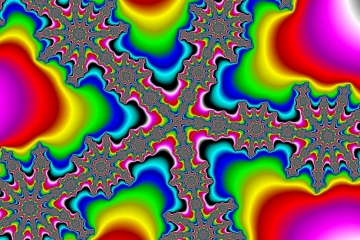 mandelbrot fractal image named PillarsofRainbow