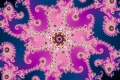 Mandelbrot fractal image Pink...