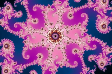 mandelbrot fractal image named Pink...