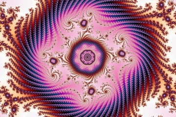 mandelbrot fractal image named pink perfume
