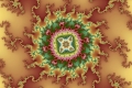 Mandelbrot fractal image Plant cell