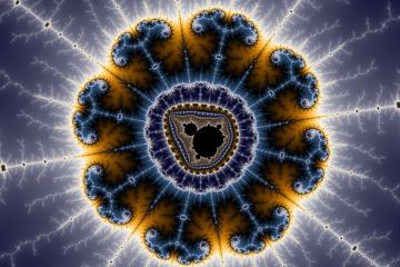 mandelbrot fractal image named plate spark