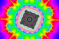 Mandelbrot fractal image polygonace