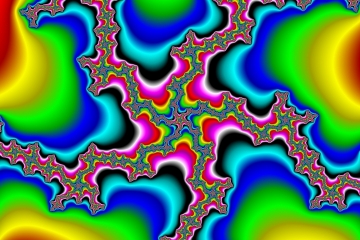 mandelbrot fractal image named Psychadelic Trip