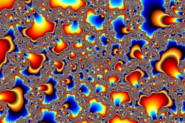mandelbrot fractal image named puddles n flames