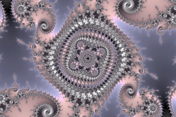 mandelbrot fractal image named puffball