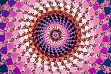 mandelbrot fractal image named PURPLE AWESOME