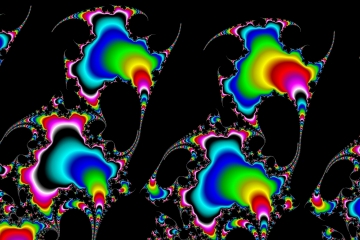 mandelbrot fractal image named Quatro