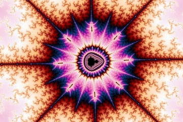 mandelbrot fractal image named Radial...