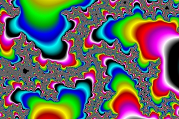 mandelbrot fractal image named Radical moose
