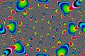 Mandelbrot fractal image rainbow blast