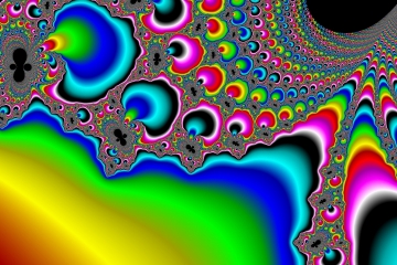 mandelbrot fractal image named Rainbow Mt.
