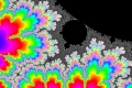 Mandelbrot fractal image Rainbowness