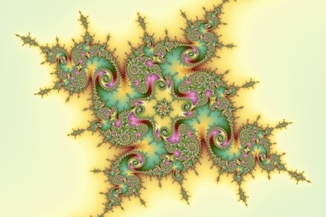 mandelbrot fractal image named Recursive Cactus