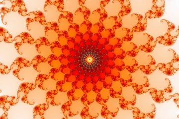 mandelbrot fractal image named red hot