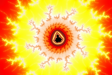 mandelbrot fractal image named red iris