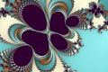 Mandelbrot fractal image retro