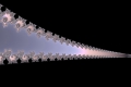 Mandelbrot fractal image Row of Diamond