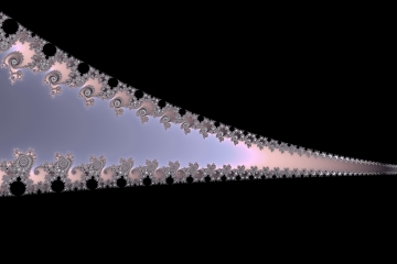 mandelbrot fractal image named Row of Diamond