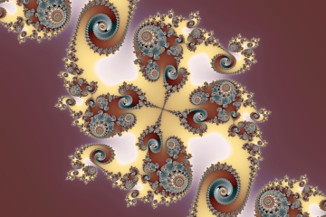 mandelbrot fractal image named royal wheel