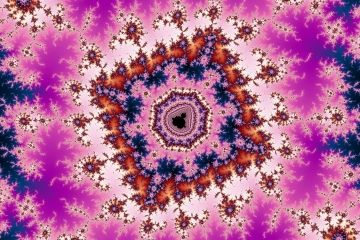 mandelbrot fractal image named Sacred geometry 2