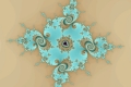 Mandelbrot fractal image Sand and water I