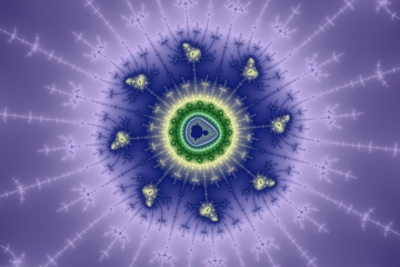 Mandelbrot fractal image named Sapphire.. by Tanta mandelbrot fractal image named Sapphire..