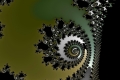 Mandelbrot fractal image scroll