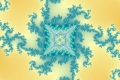Mandelbrot fractal image sea shower