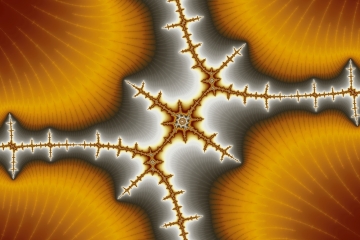 mandelbrot fractal image named seashells